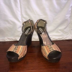 Boho Steve Madden Wedges